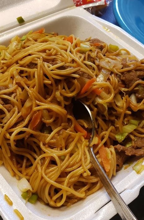 Beef Chow Mein.