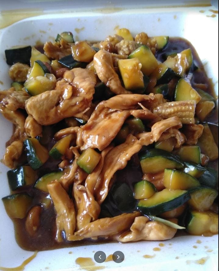 5. Almond Chicken.